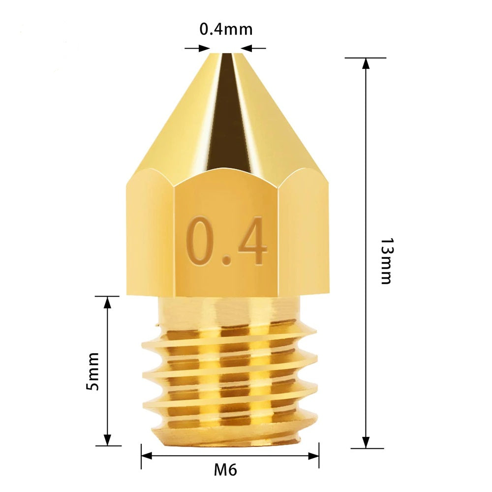 Standard Brass MK8 Nozzle