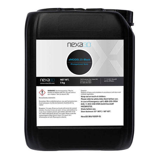 Nexa 3d ModelX15 UV resin 5KG Black
